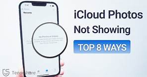 iCloud Photos Not Showing On iPhone? 8 Ways to Fix iCloud Photo Not Syncing