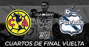 Resumen y Goles | América vs Puebla | Liga BBVA MX | Grita México C22 - Cuartos VUELTA