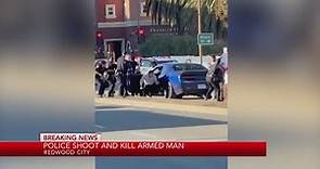 Dramatic video shows deadly Redwood City shooting