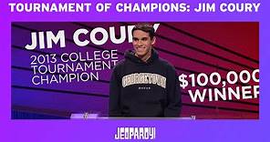 Jeopardy! Tournament of Champions: Jim Coury | JEOPARDY!