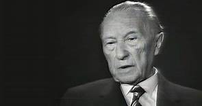 Konrad Adenauer - der erste Bundeskanzler