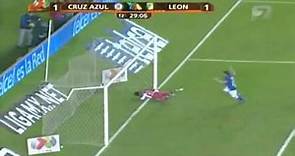 Increíble primer gol Pablo Barrera con Cruz Azul vs. León (1-1) -Tiro Libre Directo-