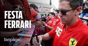 Festa Ferrari in Duomo a Milano, Lapo Elkann a Schumacher: "Speriamo torni presto quello di prima"
