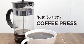 How to Use a Coffee Press | Yummy Ph