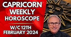 Capricorn Horoscope Weekly Astrology from 12th February 2024