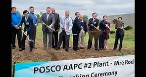 POSCO AAPC Groundbreaking
