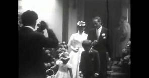 Audrey Hepburn and Mel Ferrer's Wedding 1954
