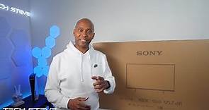 Sony X80K 4K Television Unboxing And Setup