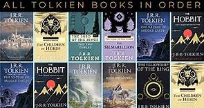 JRR Tolkien All BOOKS in Order (As Originally Published)