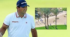 Watch: Patrick Reed accused of cheating after shot lands in tree at Dubai Desert Classic