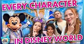 Disney World CHARACTER CHALLENGE: Can We Meet Them ALL?