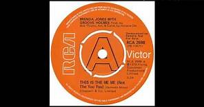 Brenda Jones with Groove Holmes - This Is the Me Me (Not the You You) [1976]