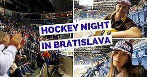 Hockey In Slovakia | Watching KHL HC Slovan Bratislava Ice Hockey Game