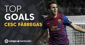 TOP 25 GOALS Cesc Fàbregas en LaLiga Santander