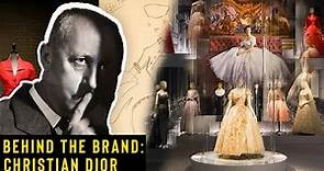 The FASCINATING HISTORY Behind CHRISTIAN DIOR - The Man Who Invented Fashion