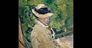 "Madame Manet (Suzanne Leenhoff, 1829-1906) at Bellevue" by Édouard Manet