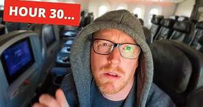 I Flew Around The World in 80 HOURS on LOW COST Airlines