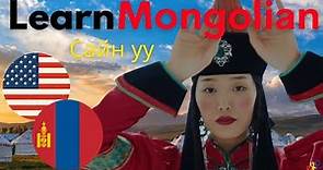 Learn Mongolian While You Sleep 😀 Most Important Mongolian Phrases and Words 😀 English/Mongolian