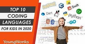 Top 10 Coding Languages for Kids in 2020