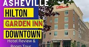 Asheville, NC/ Downtown City & Restaurant Tour & Hotel review of the Hilton Garden Inn Downtown