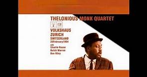 Thelonious Monk - Live Zurich 1964