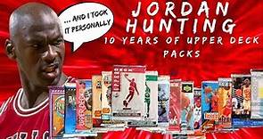 MICHAEL JORDAN HUNTING🔥So many HITS! 10 Years of Upper Deck Packs over the best decade of basketball