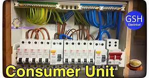 Step by Step How to Connect up a 10 Way Wylex Dual RCD Consumer Unit (Fuse Box) By Luke Wichard