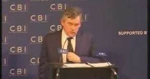 Gordon Brown New World Order Speech