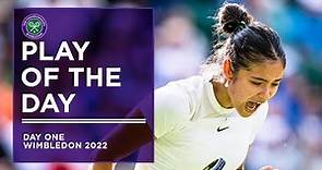 Play of the Day: Emma Raducanu | Wimbledon 2022