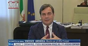 Fatti e Misfatti: intervista a Vincenzo Amendola, Ministro per gli Affari Europei
