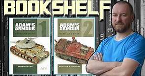 BOOKSHELF: Adam's Armor vol.1+2 by Adam Wilder, tips and tricks + modelling techniques for everyone
