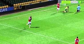 Arsenal's Benik Afobe Scores Against Norwich City