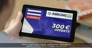 Parions Sport En Ligne. BONUS 300€