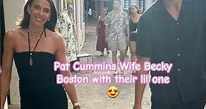 Pat Cummins, with his beautiful wife 😍 Becky Boston #patcummins #beckyboston #couplegoals #ipl