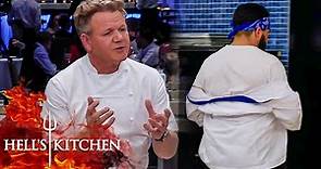 Chef Kicks HIMSELF Out Of Hell's Kitchen