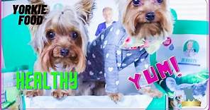 DR. Marty Dog Food: Yorkie taste review the food!