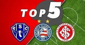 Top 5: Veja quais são os maiores campeões estaduais do Brasil