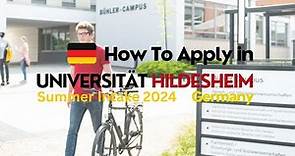 How to Apply In Hildesheim University | Application Process for Masters in Data Analytics | SuSe'24