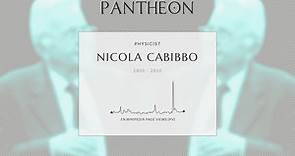 Nicola Cabibbo Biography - Italian physicist (1935-2010)