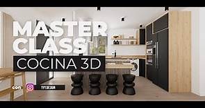 Masterclass: ¿Cómo crear una cocina en 3D en HomeByMe?