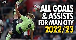 Erling Haaland - All Goals and Assists For Manchester City so far - 2022/23