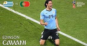 Edinson CAVANI Goal - Uruguay v Portugal - MATCH 49