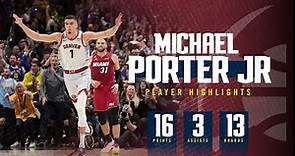 NBA Champion Michael Porter Jr Drops Double-Double in Championship Win Against Heat