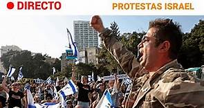 ISRAEL: PAROS y PROTESTAS CONTRA la REFORMA JUDICIAL en TEL AVIV | RTVE Noticias