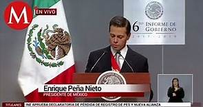 Sexto Informe de Gobierno de Enrique Peña Nieto, video completo