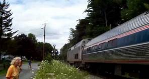 READ DESCRIPTION: Duo Of Teenagers Force Amtrak 55 Into Emergency, At Amherst, MA