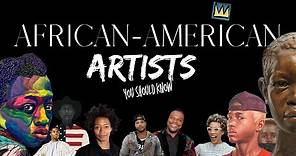 10 African- American Artists you should know [Black History Month] Art Lesson
