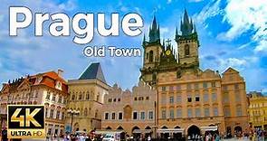 Prague, Czech Republic Walking Tour Part 1 - Old Town (4k Ultra HD 60fps) – With Captions