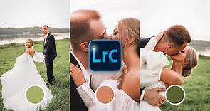 How To Create An Modern Style Wedding Colour Grading Look In Lightroom Classic