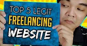 Top 5 Legit Freelancing Website Online Jobs At Home Philippines At Home For Beginners ( Tutorial )